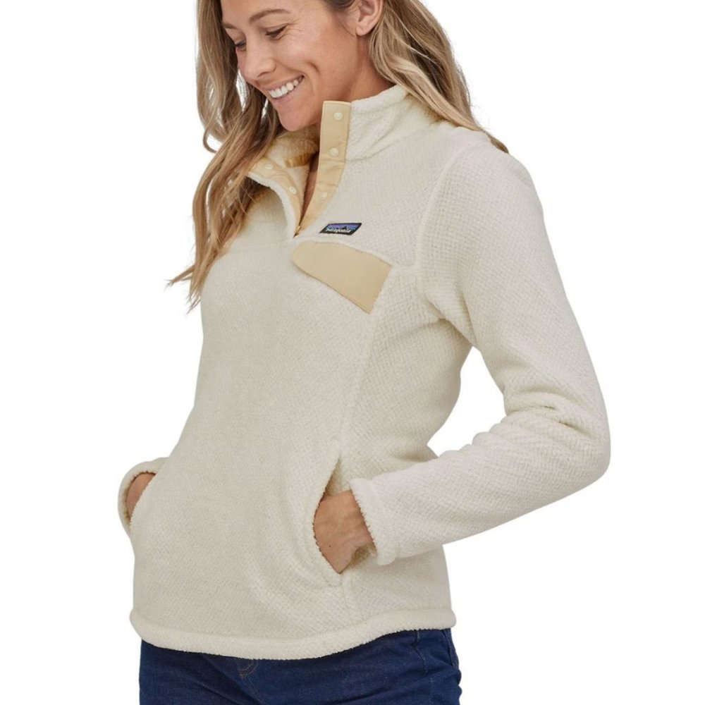 White Women's Patagonia Pullover
